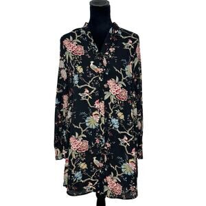 GP&J Baker x H&M Floral Button Down Boho Dress Size 8